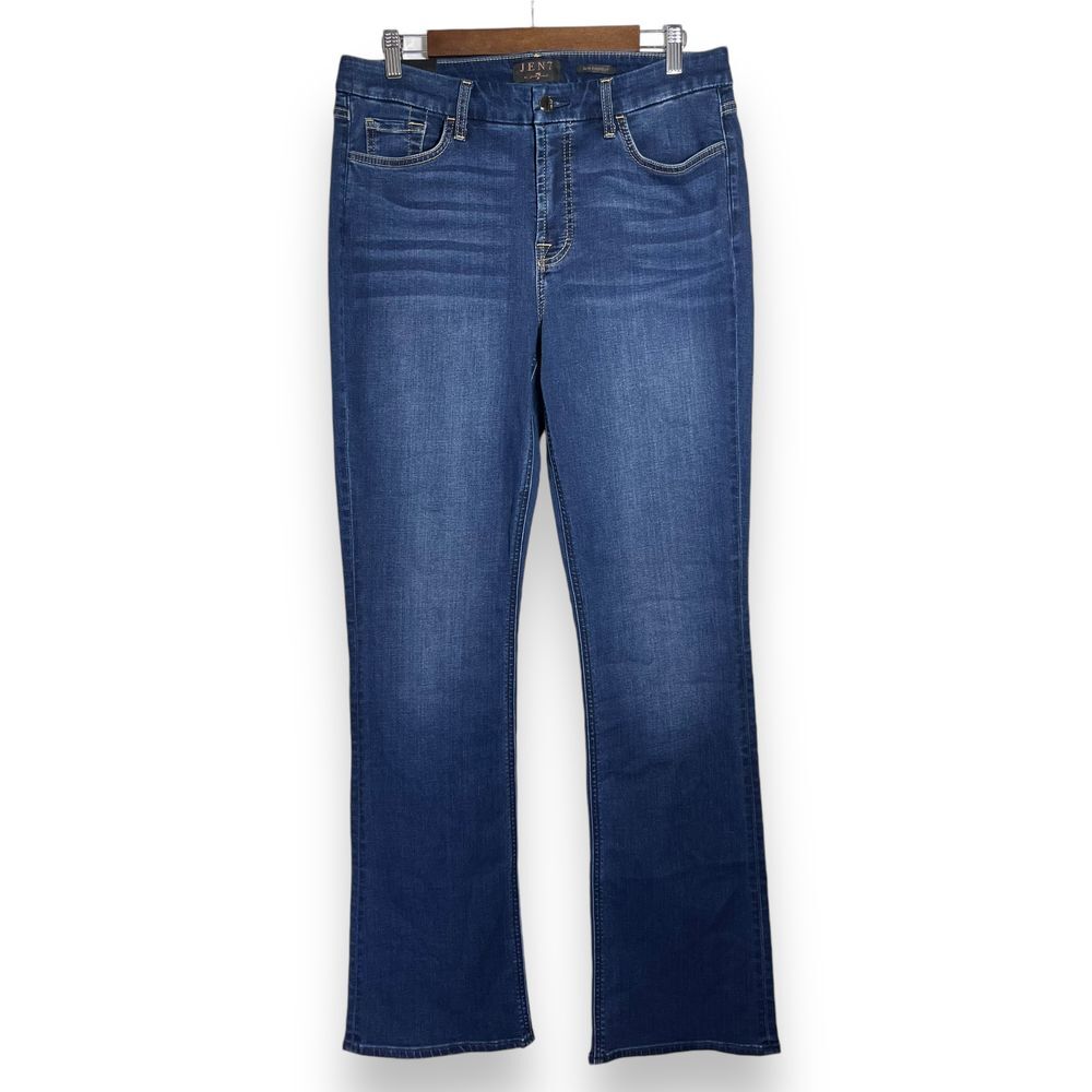 7 For All Mankind Women's Boot Cut Jeans - Dark Blue Wash